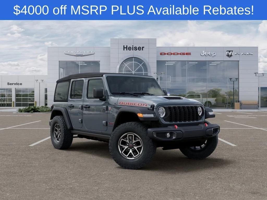 New 2026 Gray Jeep Rubicon image 5