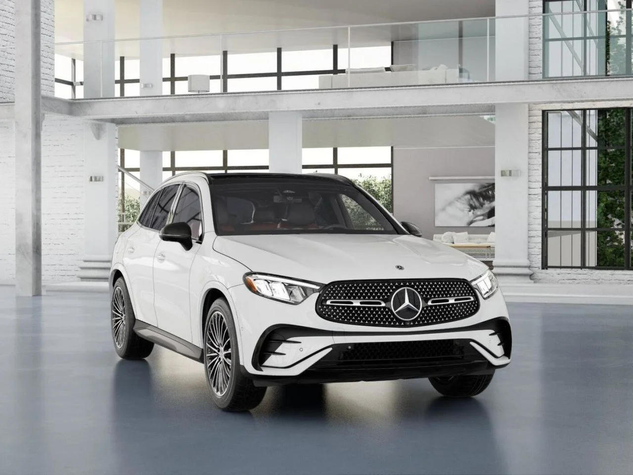 New 2026 Polar White Mercedes-Benz GLC 300 image 9