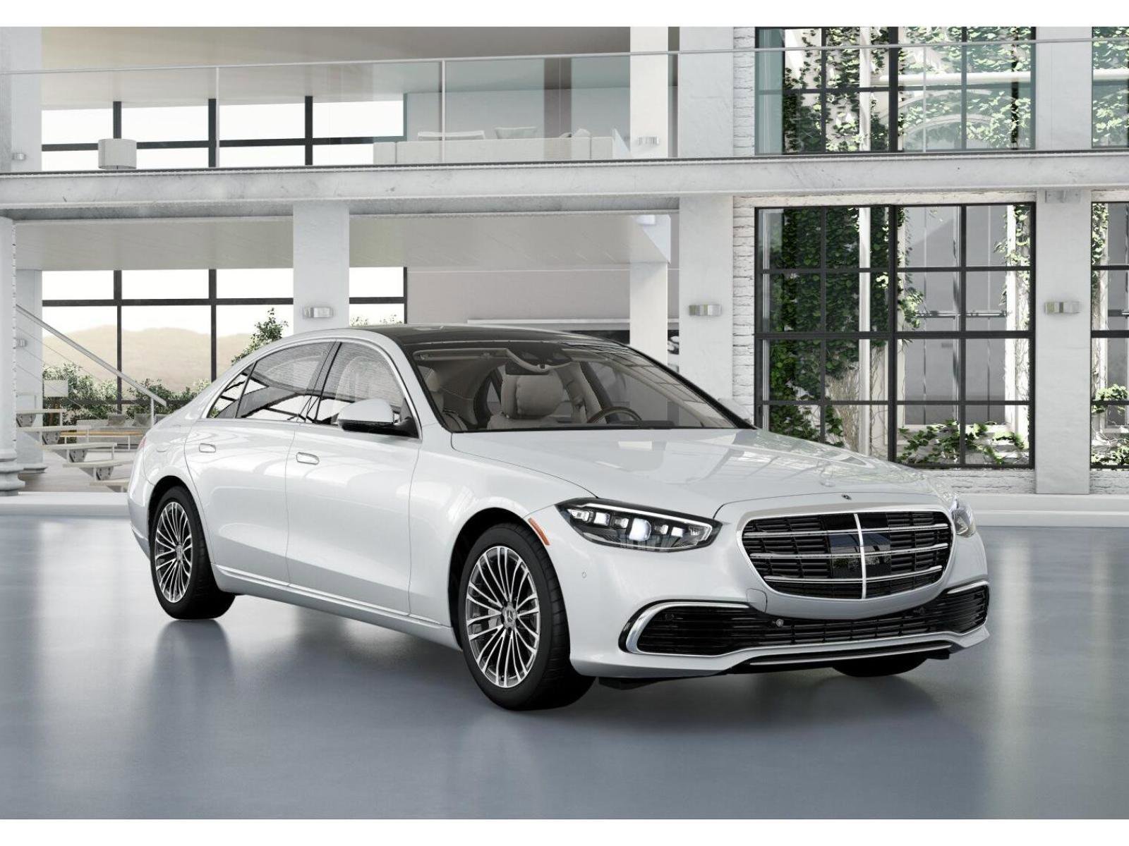 Used 2026 MANUFAKTUR Moonlight White Metallic Mercedes-Benz S 580 image 8