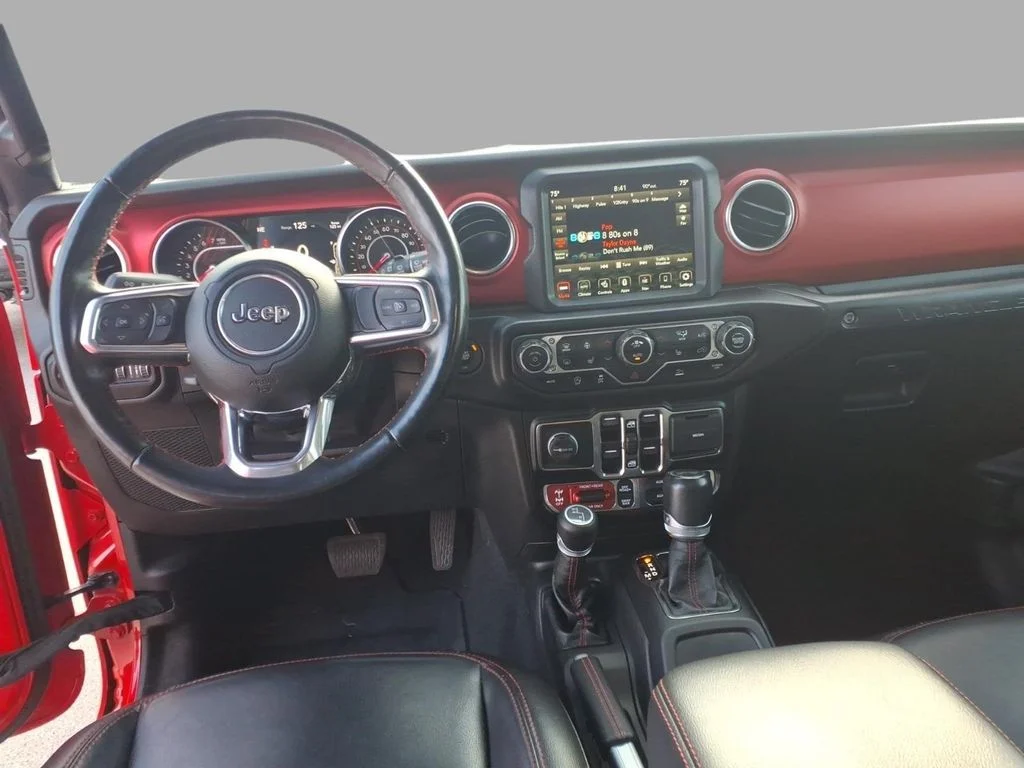 Used 2021 Red Jeep Unlimited Rubicon image 12