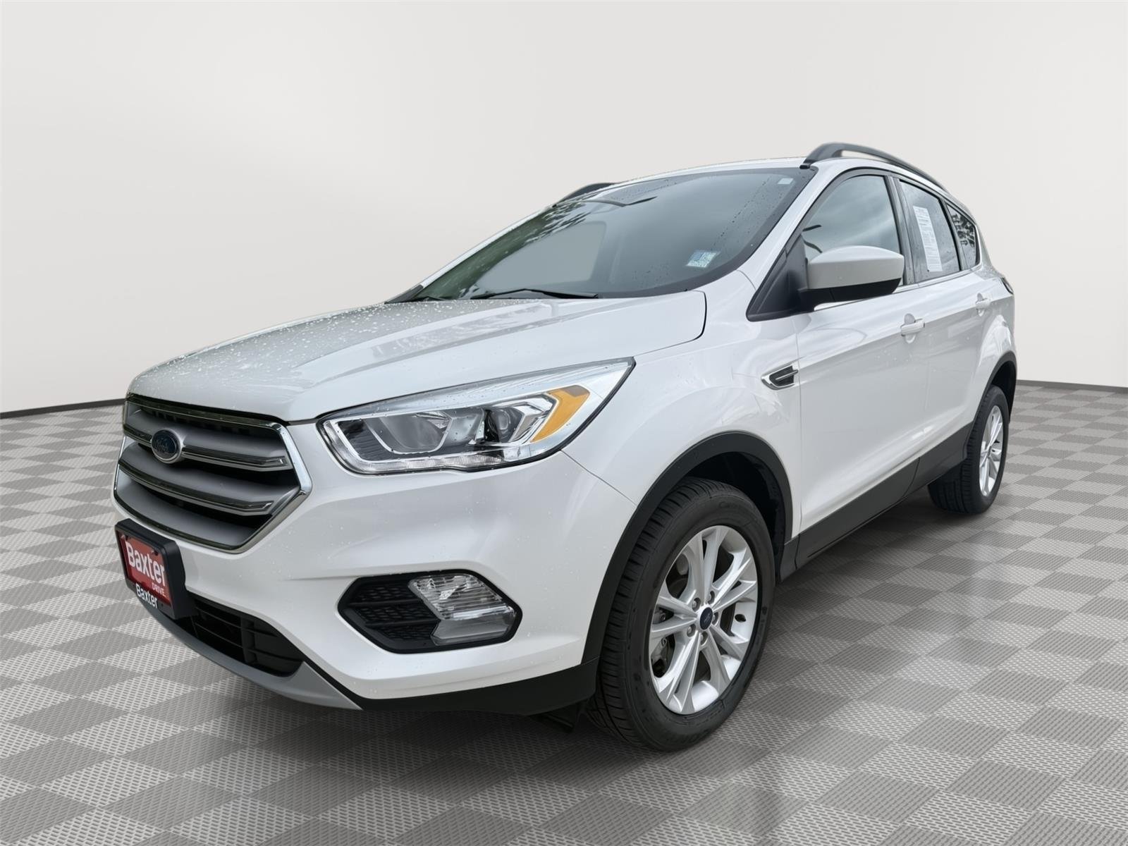 Used 2019 White Platinum Metallic Tri-Coat Ford SEL image 5