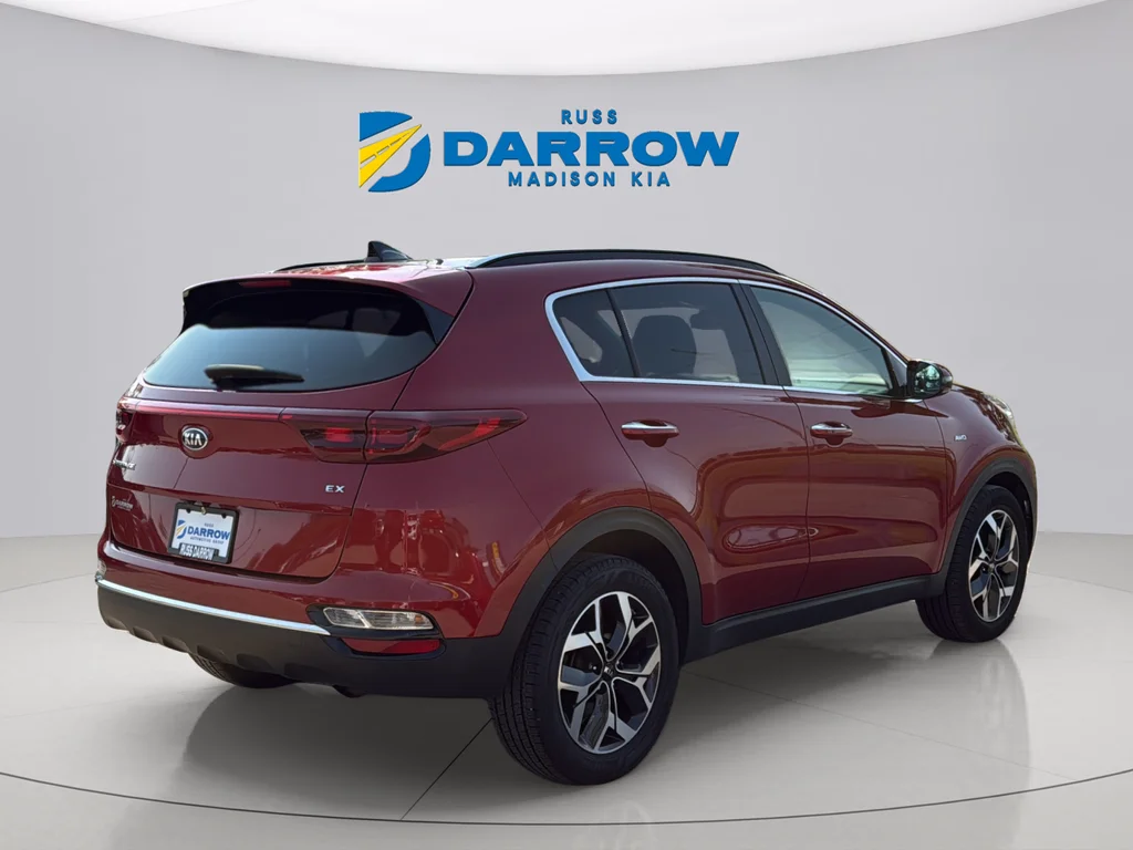 Used 2022 Hyper Red Kia EX image 5