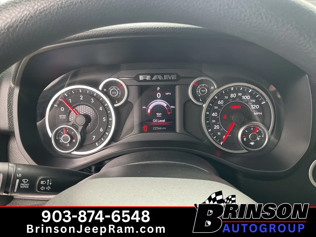 Used 2025 Bright White Clearcoat Ram Big Horn image 29