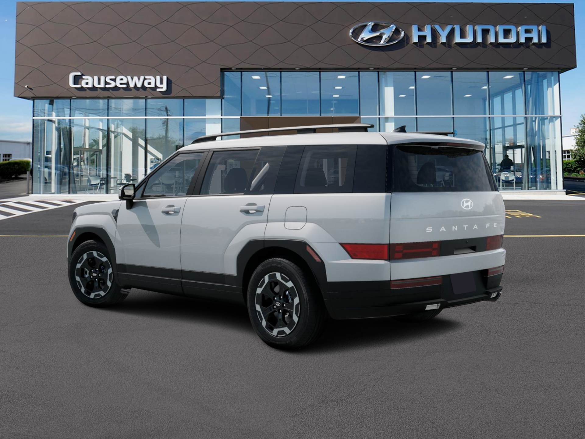 New 2026 White Hyundai SEL AWD image 3