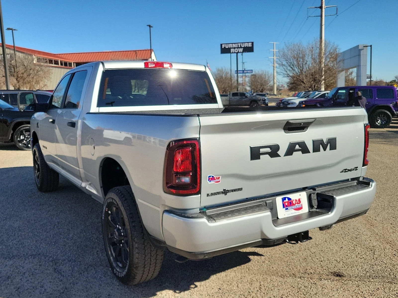New 2026 Silver Zynith Ram LONE STAR CREW CAB 4X4 6