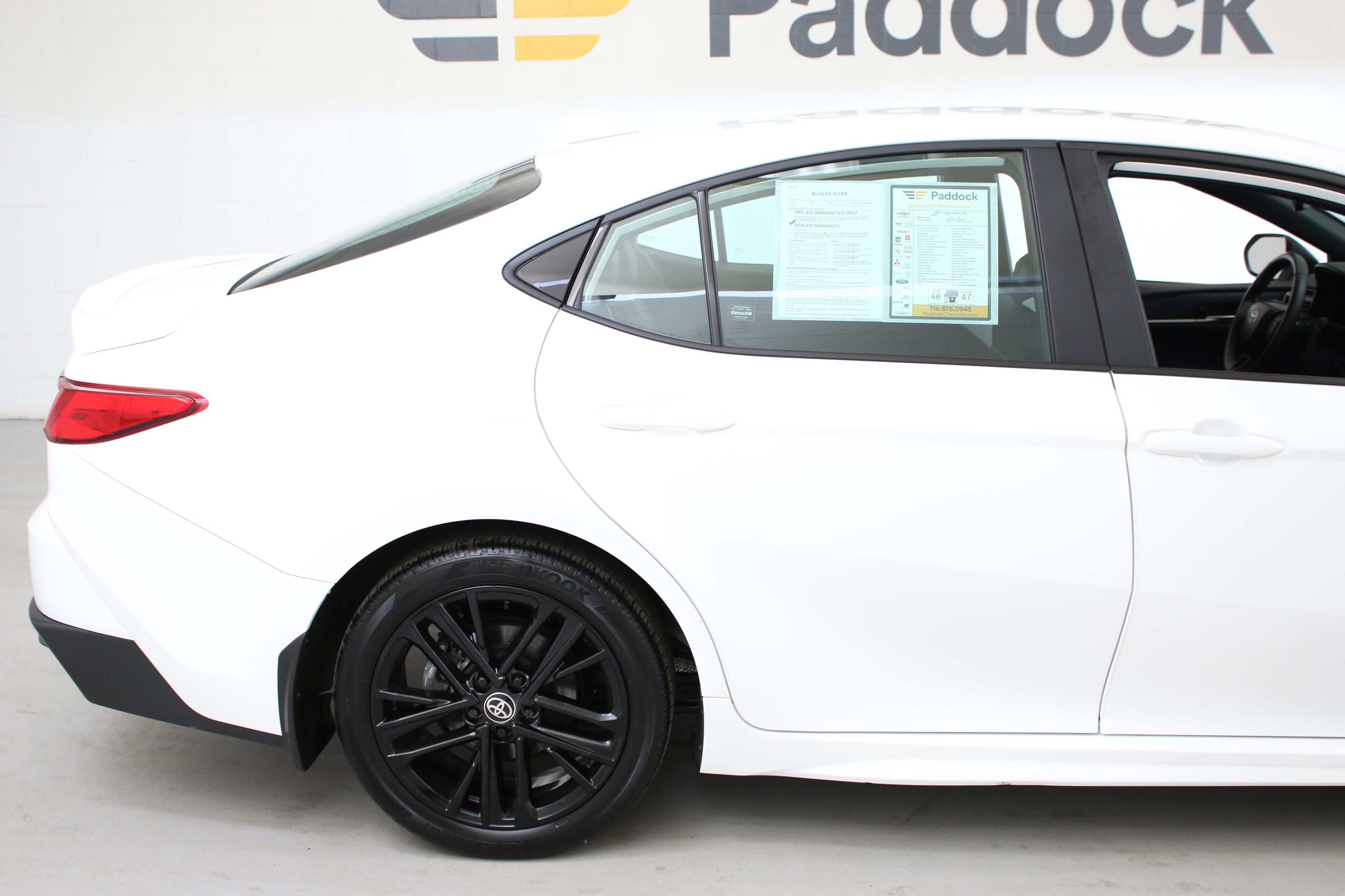 Used 2025 White Toyota SE image 7