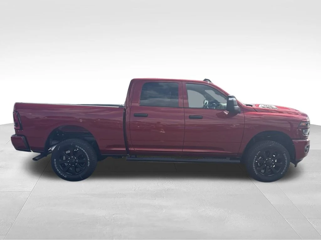 New 2026 Molten Red Pearl-Coat Exterior Paint RAM Black Express image 2
