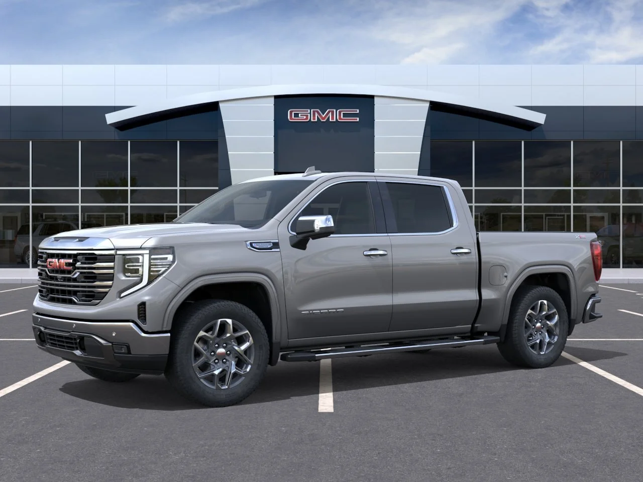 New 2026 Sterling Metallic GMC SLT image 22