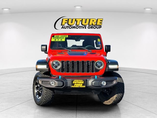 Used 2024 Red Jeep Rubicon 4xe image 2