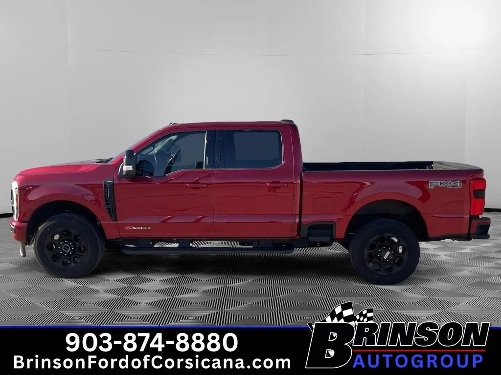 New 2026 Ruby Red Metallic Tinted Clearcoat Ford F-250® Lariat® image 3