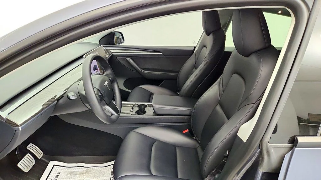 Used 2023 Midnight Silver Metallic Tesla Performance AWD image 12