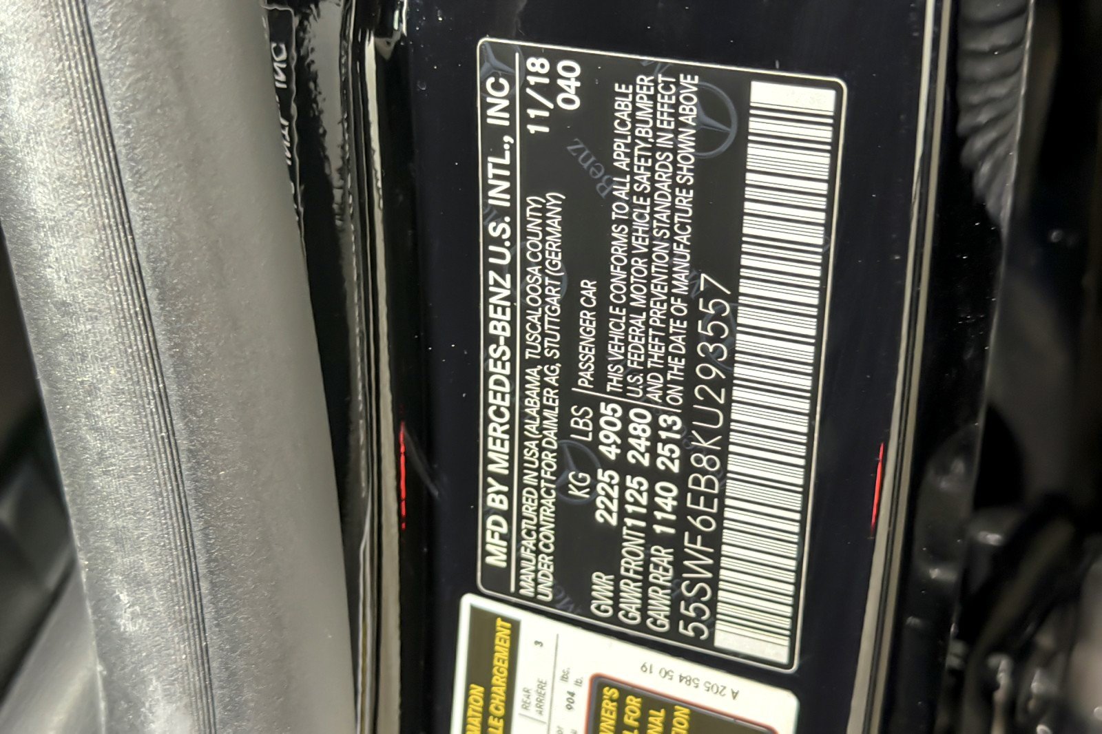 Used 2019 Black Mercedes-Benz AMG® C 43 4MATIC Sedan image 27
