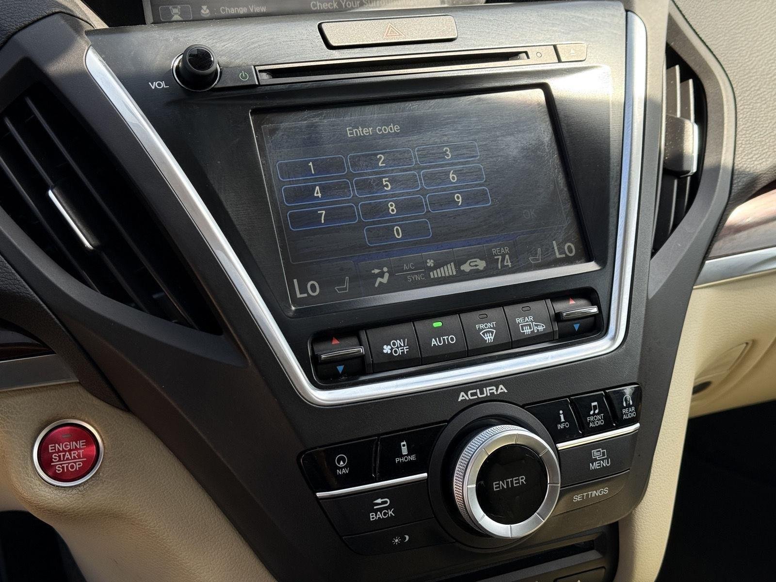 Used 2015 Dark Cherry Pearl Acura Tech/Entertainment Pkg image 16