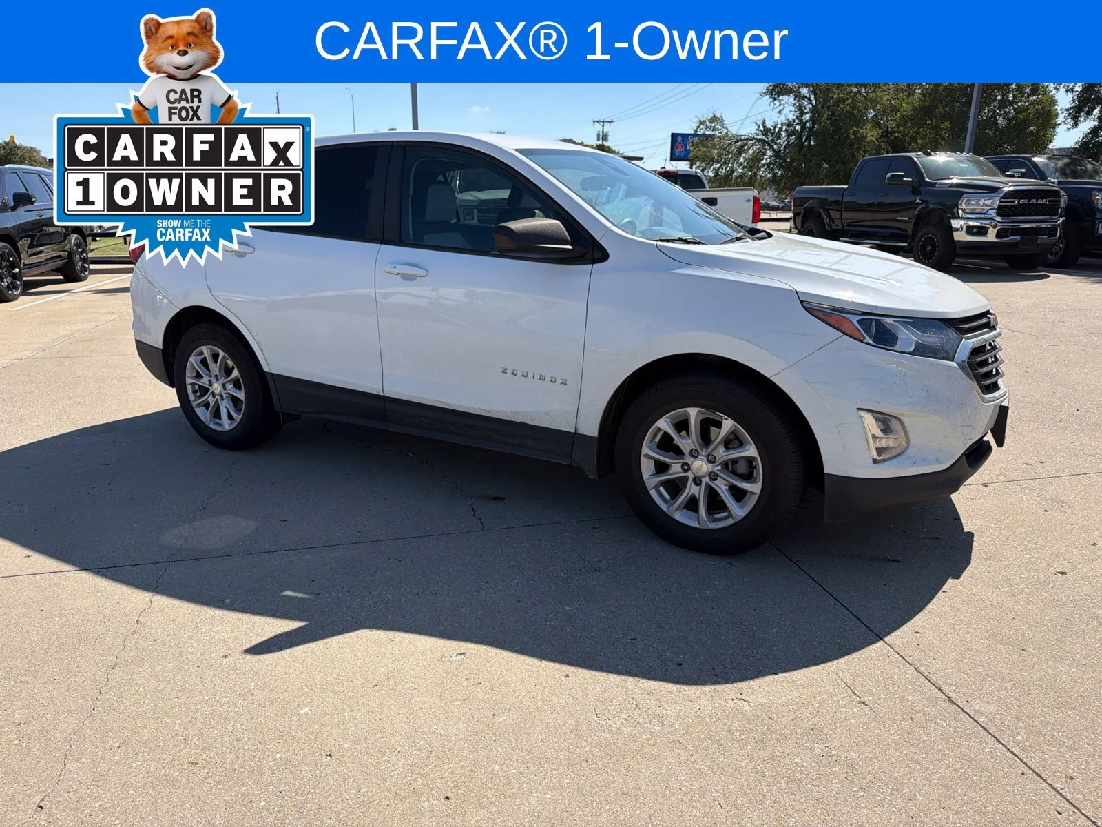 Used 2021 Chevrolet Equinox LS with VIN 3GNAXHEV9MS153422 for sale in Rockwall, TX