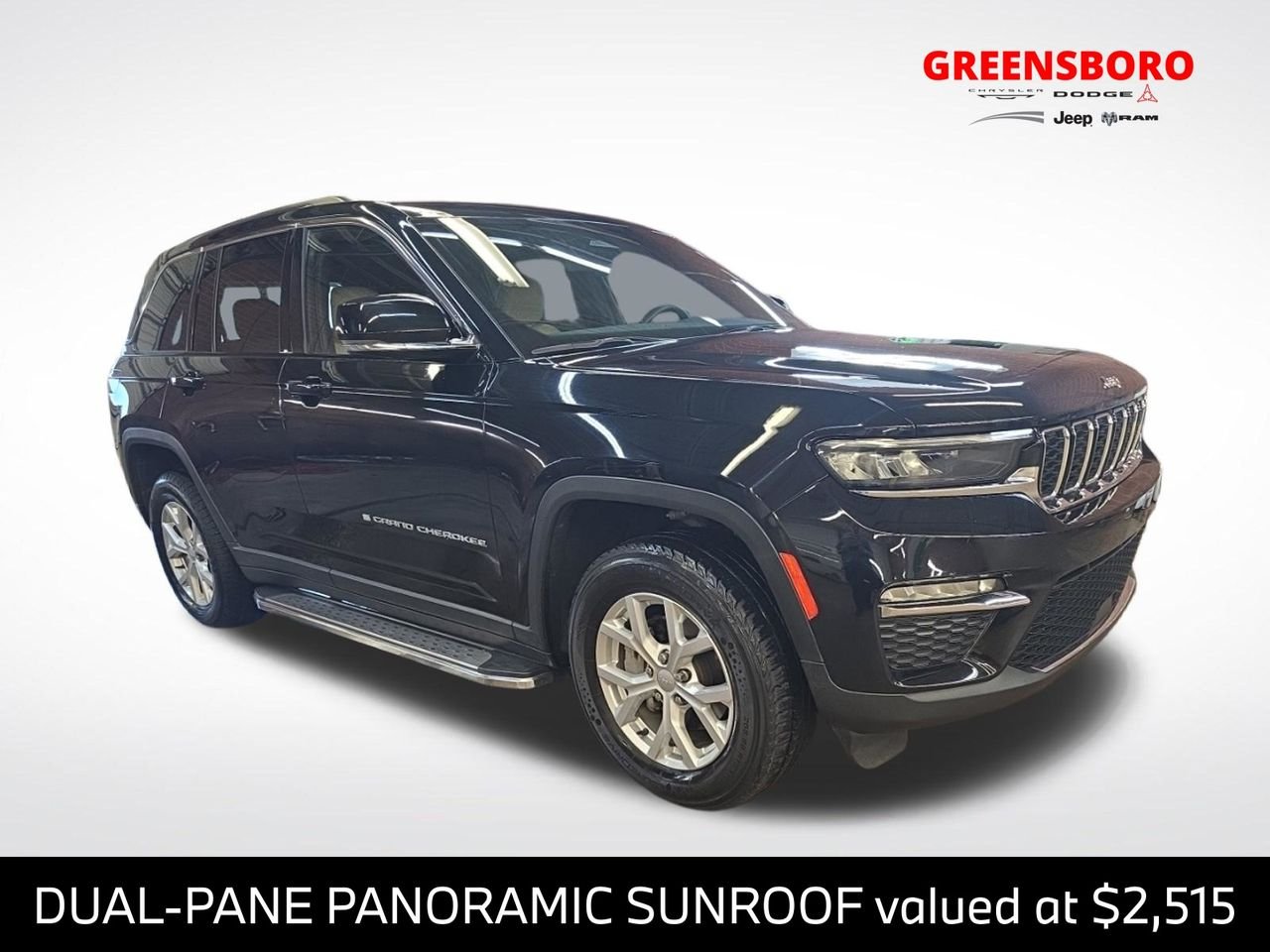 Used 2023 Black Jeep Limited image 1