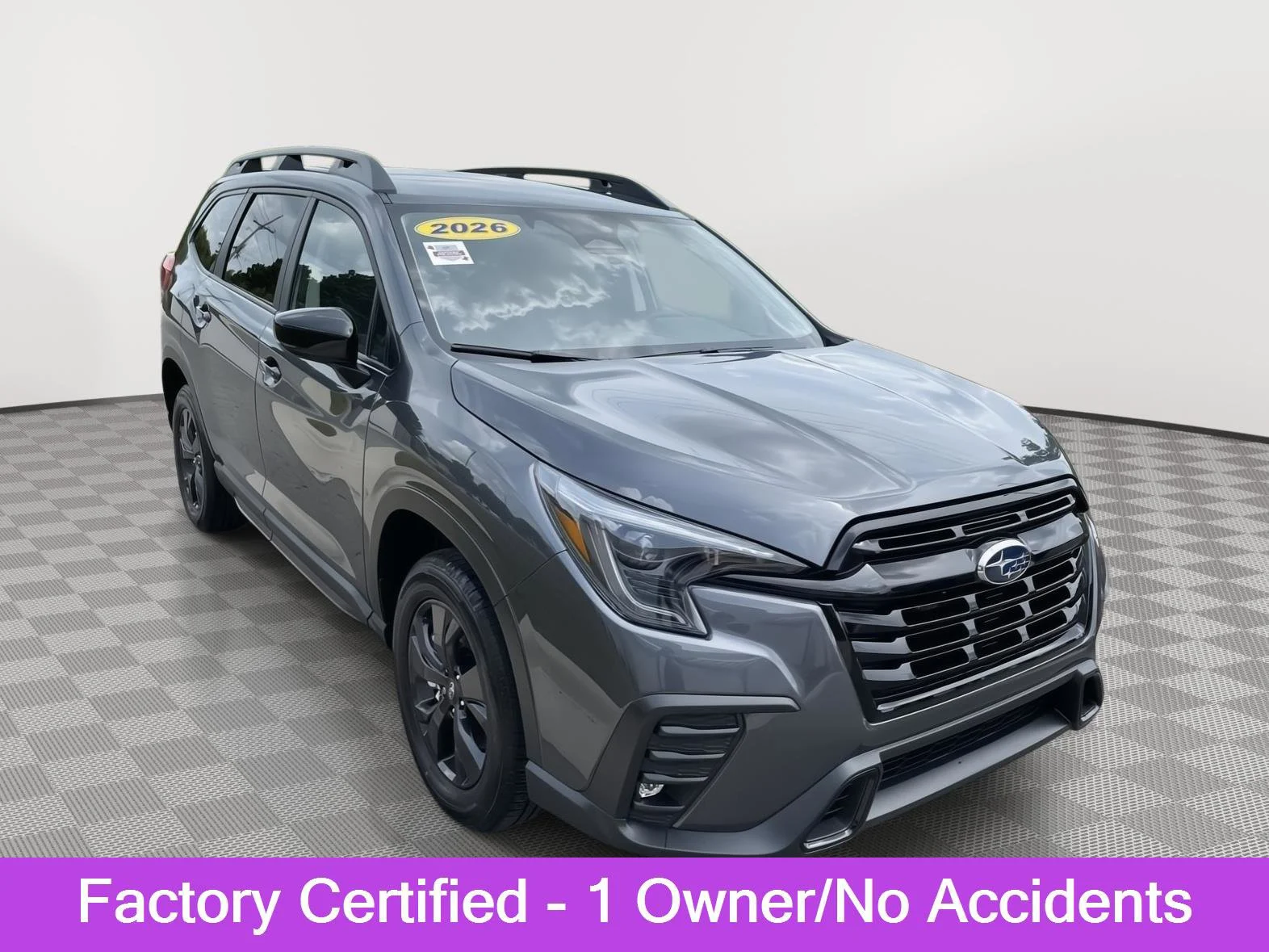 Certified Used 2026 Magnetite Gray Metallic Subaru Premium image 1