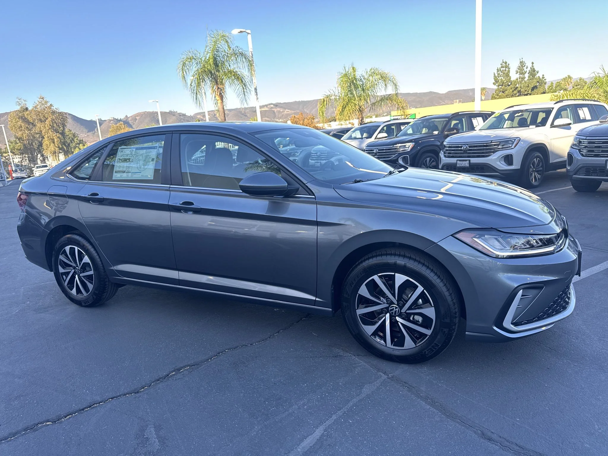 New 2027 Platinum Gray Metallic Volkswagen S image 2