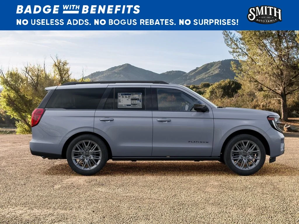New 2027 Glacier Gray Metallic Tri-Coat Ford Platinum image 6