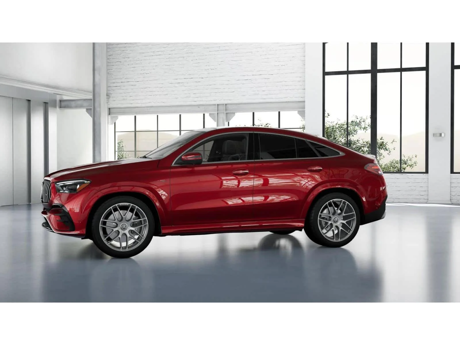 Used 2024 MANUFAKTUR Cardinal Red Metallic Mercedes-Benz AMG® GLE 53 image 35