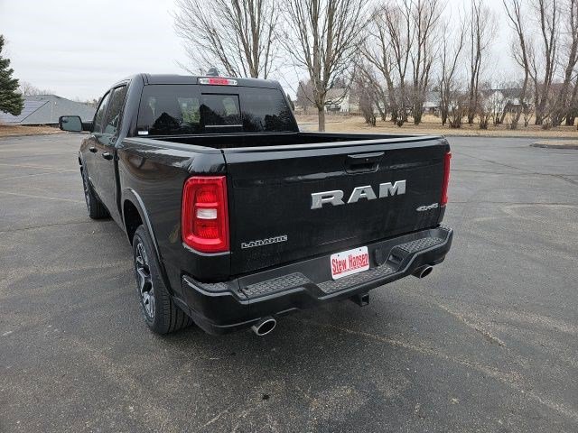 New 2026 Diamond Black Crystal Pearlcoat Ram Laramie image 3