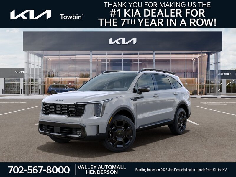 New 2026 Wolf Gray Kia X-Line EX AWD image 1