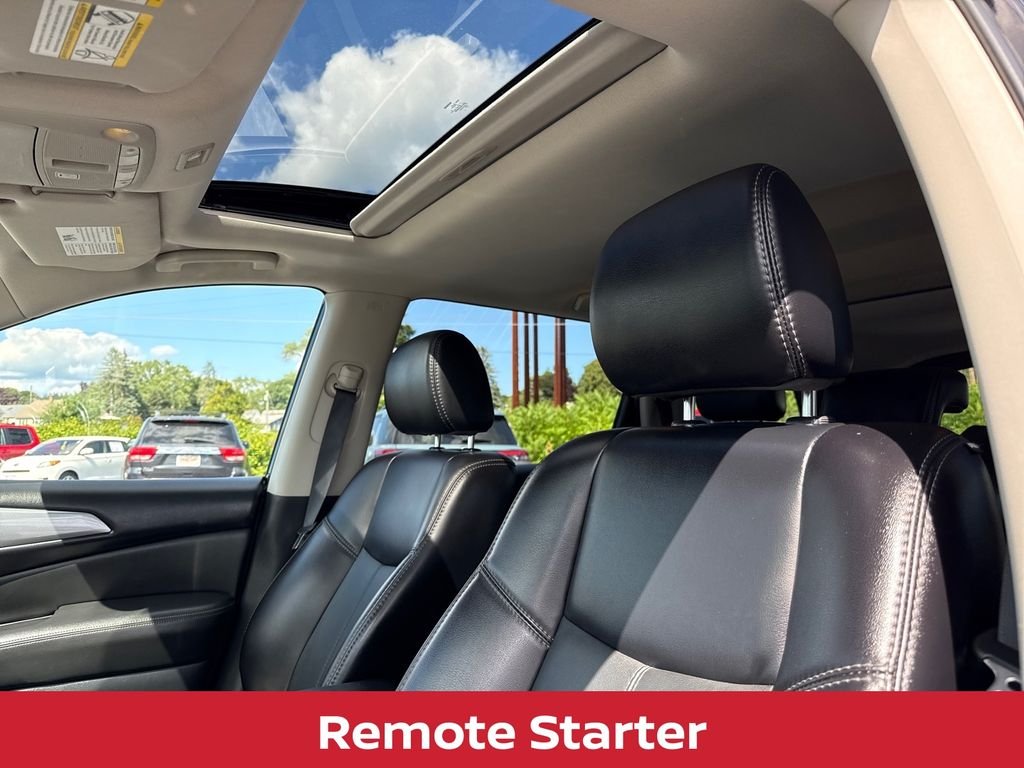 Used 2018 Magnetic Black Nissan SL V6 PREMIUM w/DUAL SUNROOF & 3rd ROW SEAT image 14