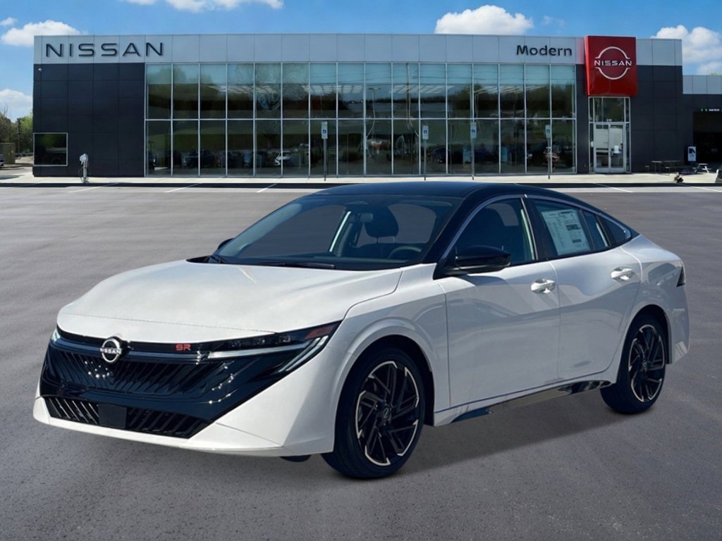 New 2026 Aspen White Tricoat/Super Black Nissan SR image 1