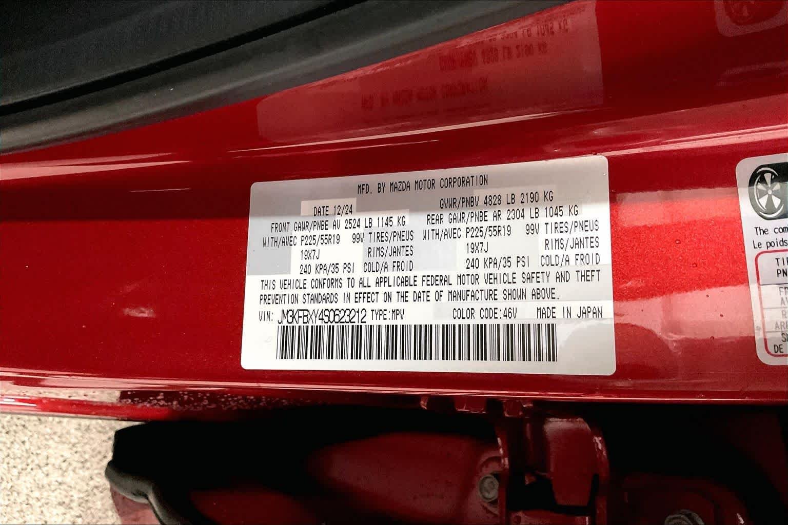 Used 2025 Soul Red Crystal Metallic Mazda 2.5 Turbo Signature image 37