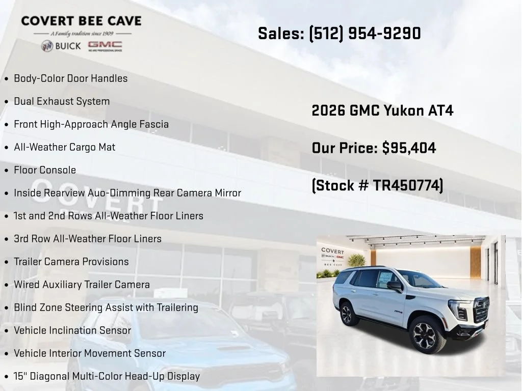 New 2026 Summit White GMC AT4 image 36