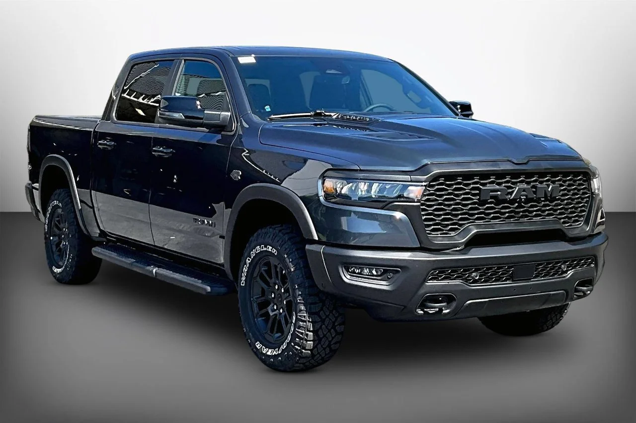 New 2027 Forged Blue Metallic Exterior Paint RAM Rebel image 1