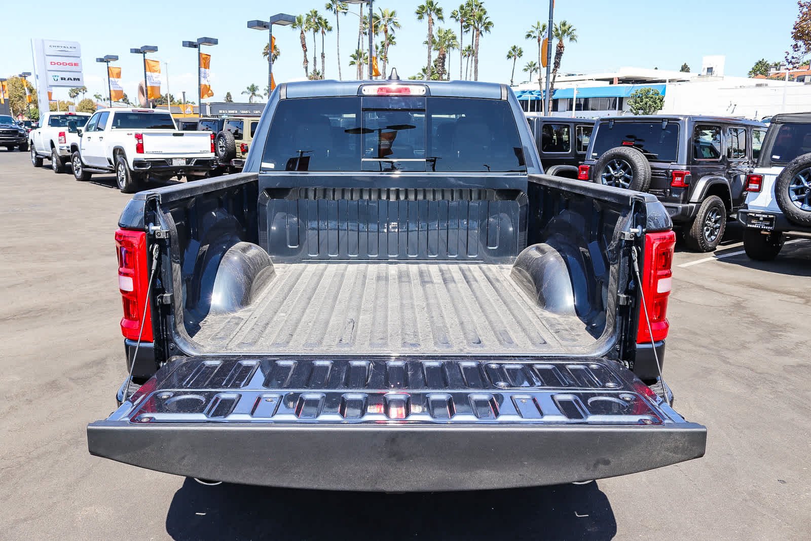 New 2026 Forged Blue Metallic Exterior Paint RAM Laramie image 11