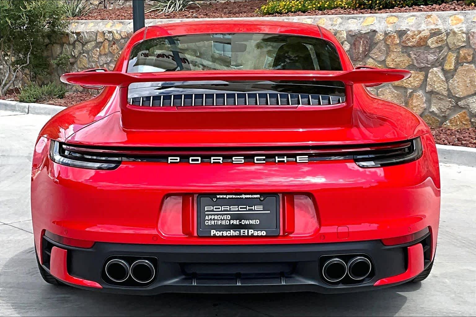 Certified Used 2023 Guards Red Porsche Carrera image 6