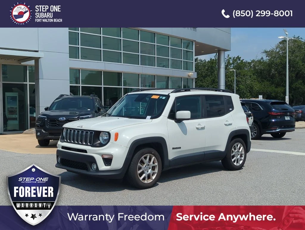 Used 2020 White Jeep Latitude image 2