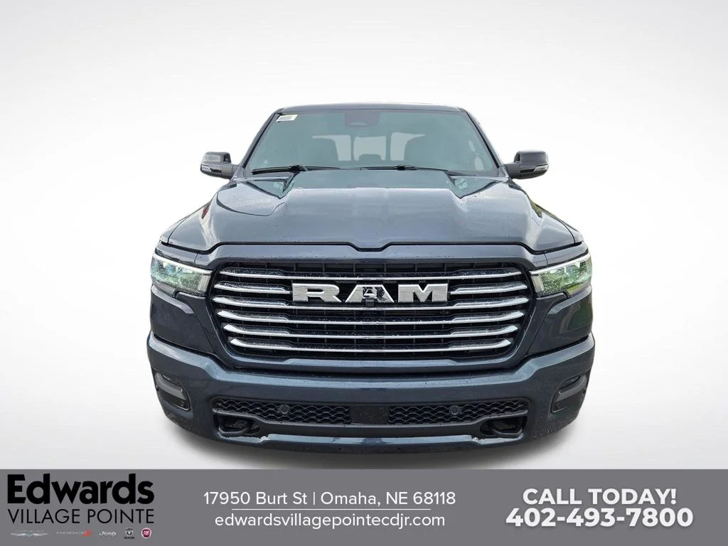 New 2026 Forged Blue Metallic Exterior Paint RAM Laramie image 8