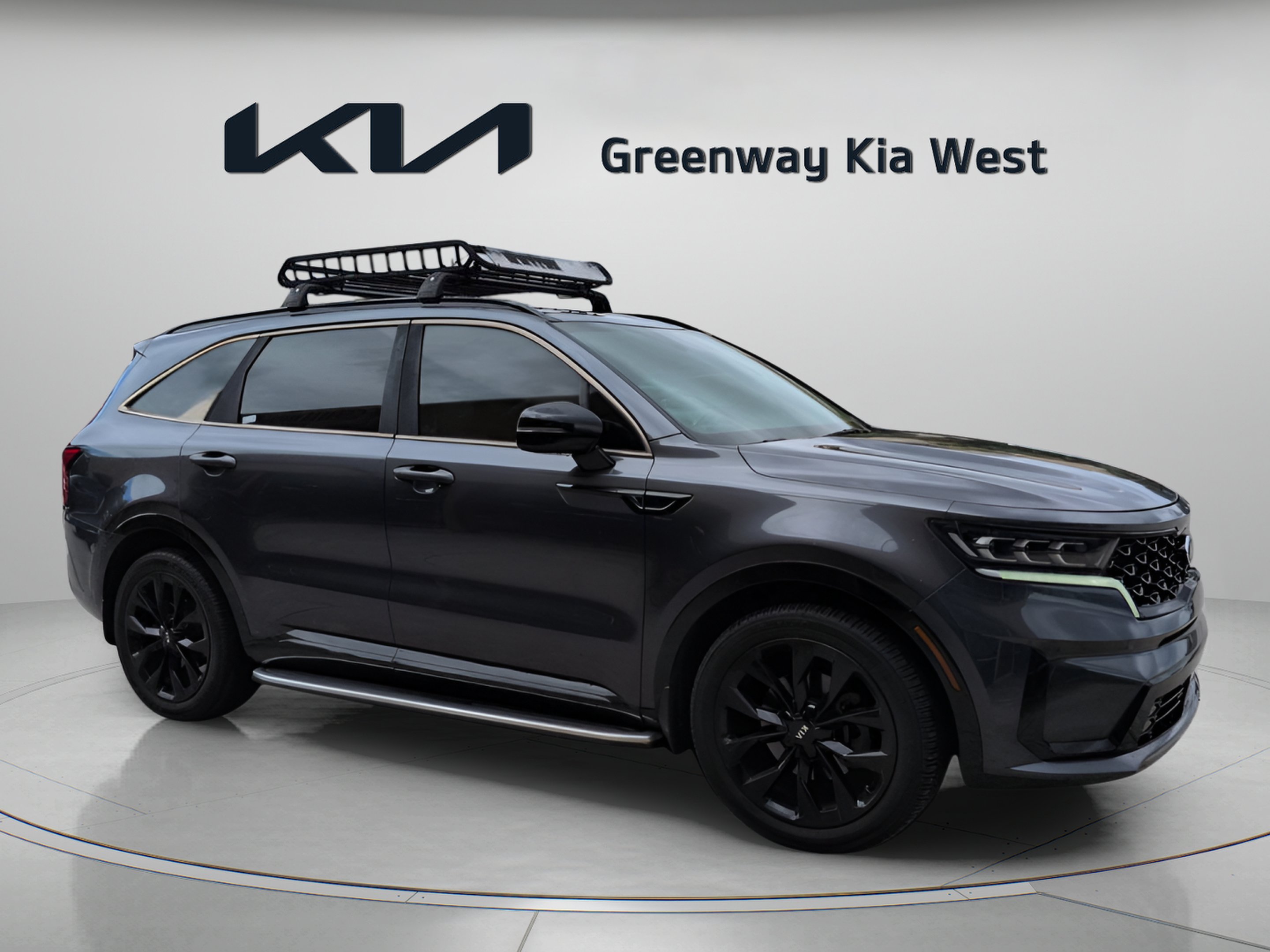 Certified Used 2021 Gravity Grey Kia SX image 2