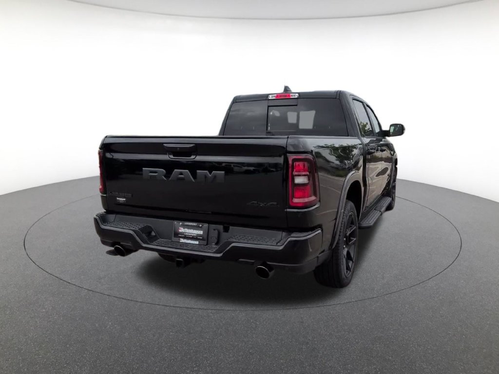 New 2026 Diamond Black Crystal Pearl-Coat Exterior Paint RAM Laramie image 6