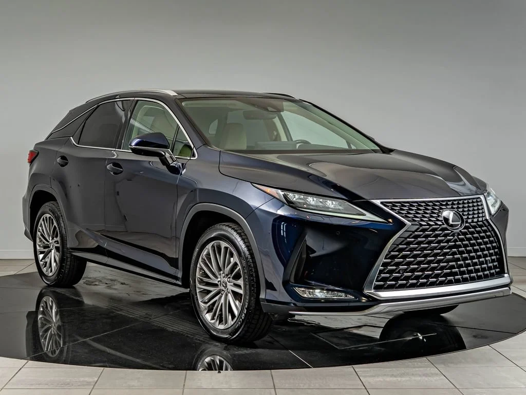 Certified Used 2021 Blue Lexus 350 image 3