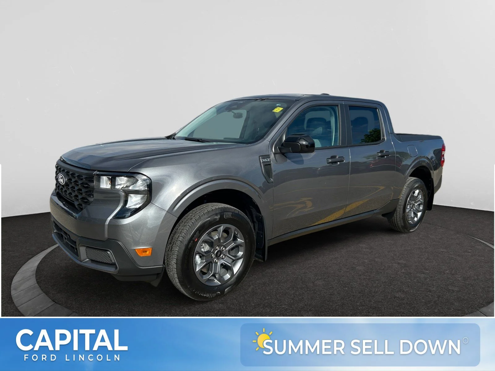 New 2026 Carbonized Grey Metallic Ford XLT image 1