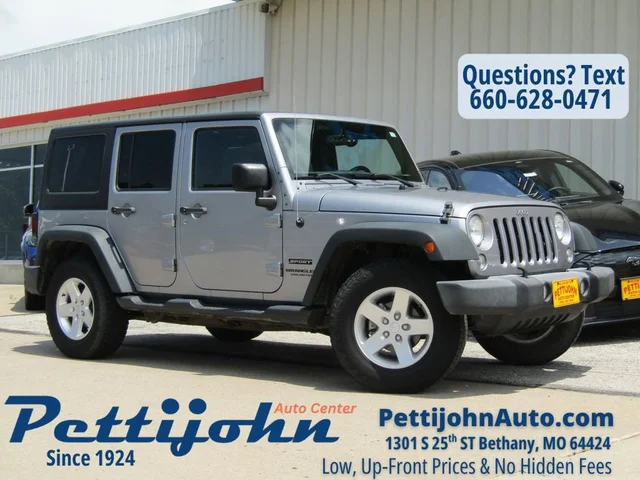2016 Jeep Wrangler Unlimited