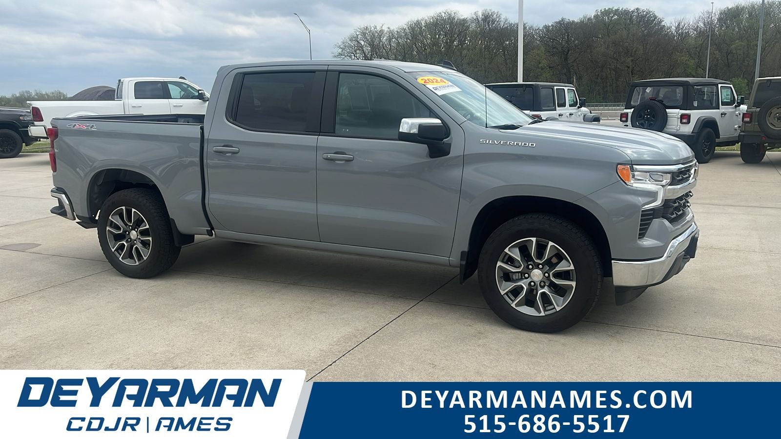 Used 2024 Gray Chevrolet LT image 1