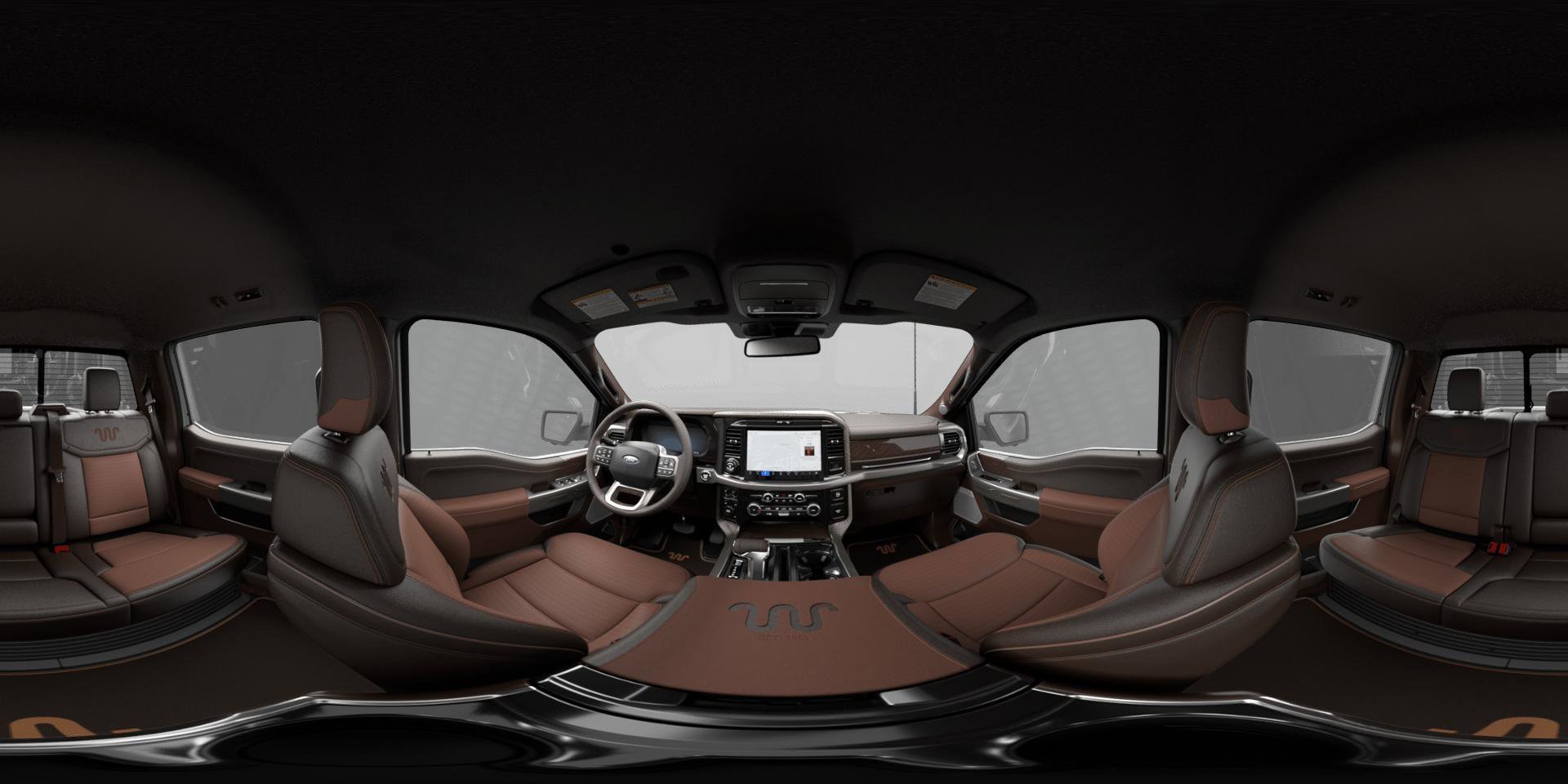 New 2026 Star White Metallic Tri-Coat Ford King Ranch image 8