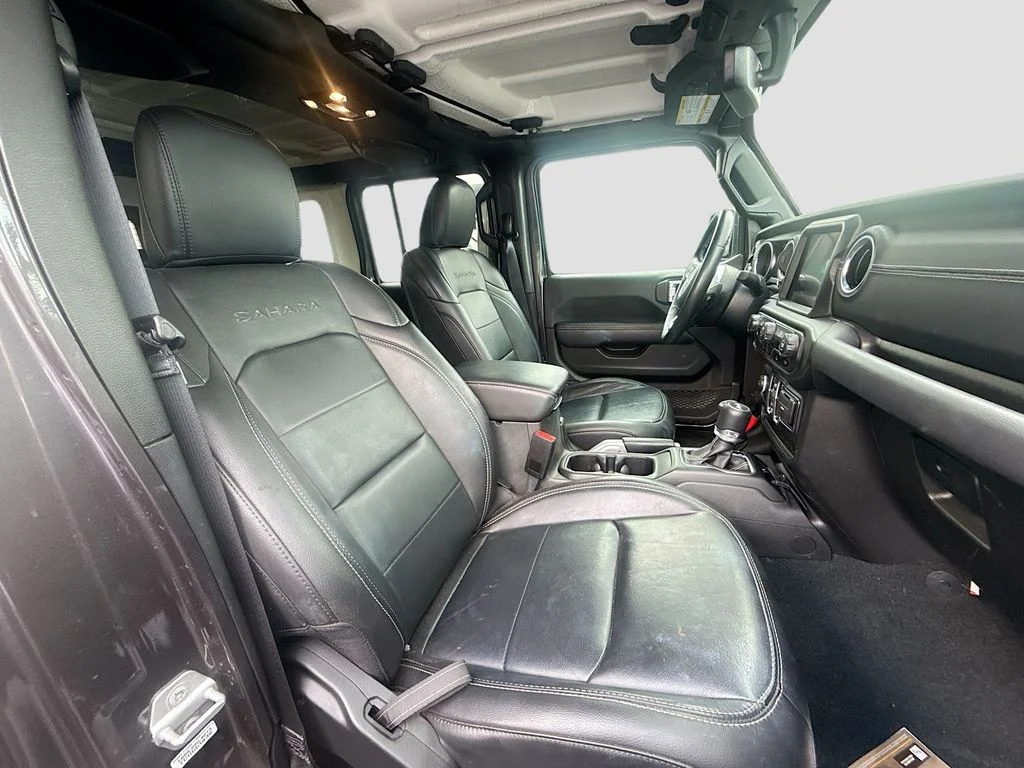 Used 2022 Gray Jeep Unlimited Sahara 4xe image 32