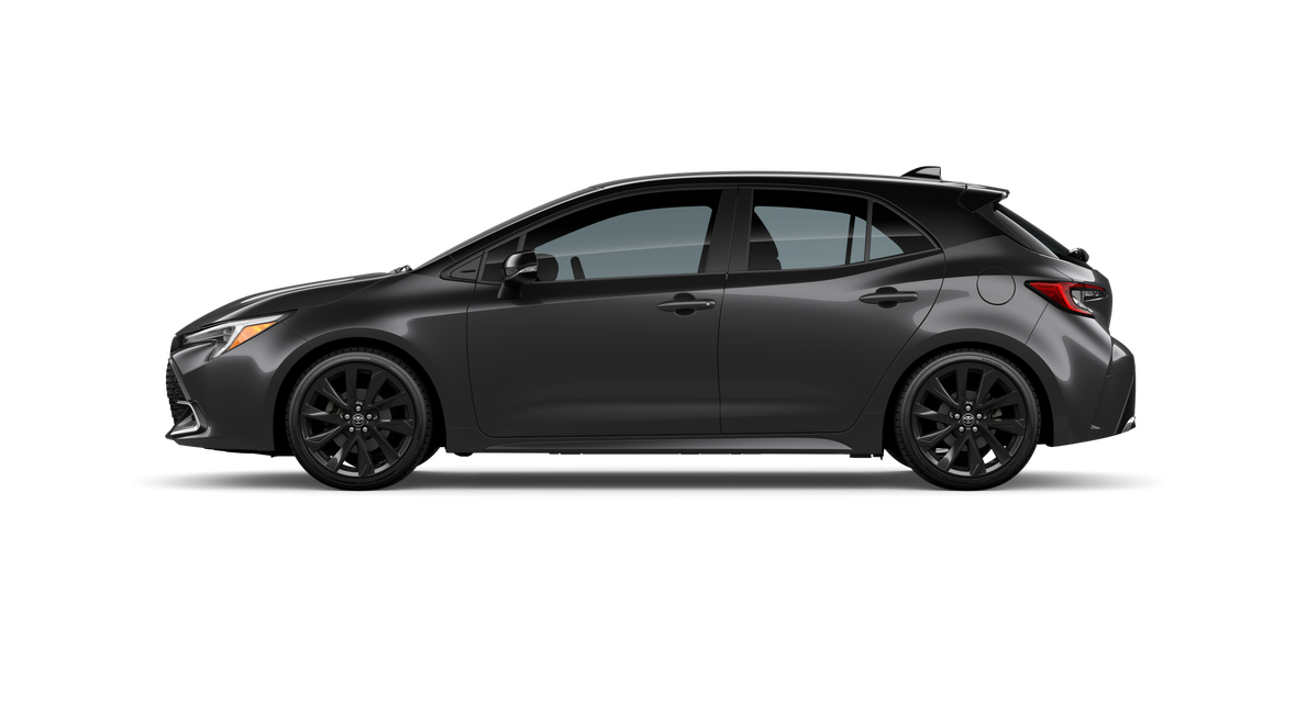 New 2025 Magnetic Gray Metallic with Midnight Black Metallic roof Toyota XSE image 3