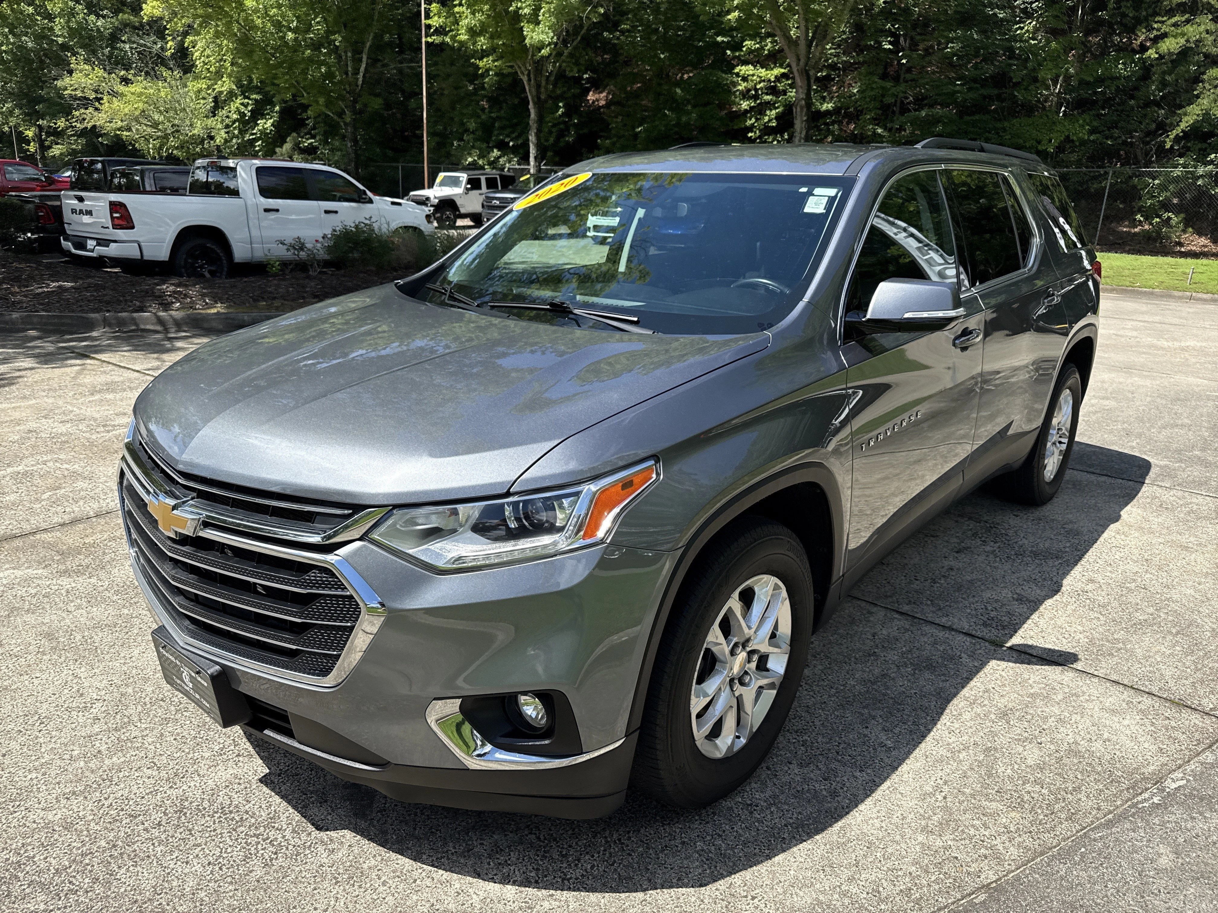 Used 2020 Satin Steel Metallic Chevrolet LT Leather image 3