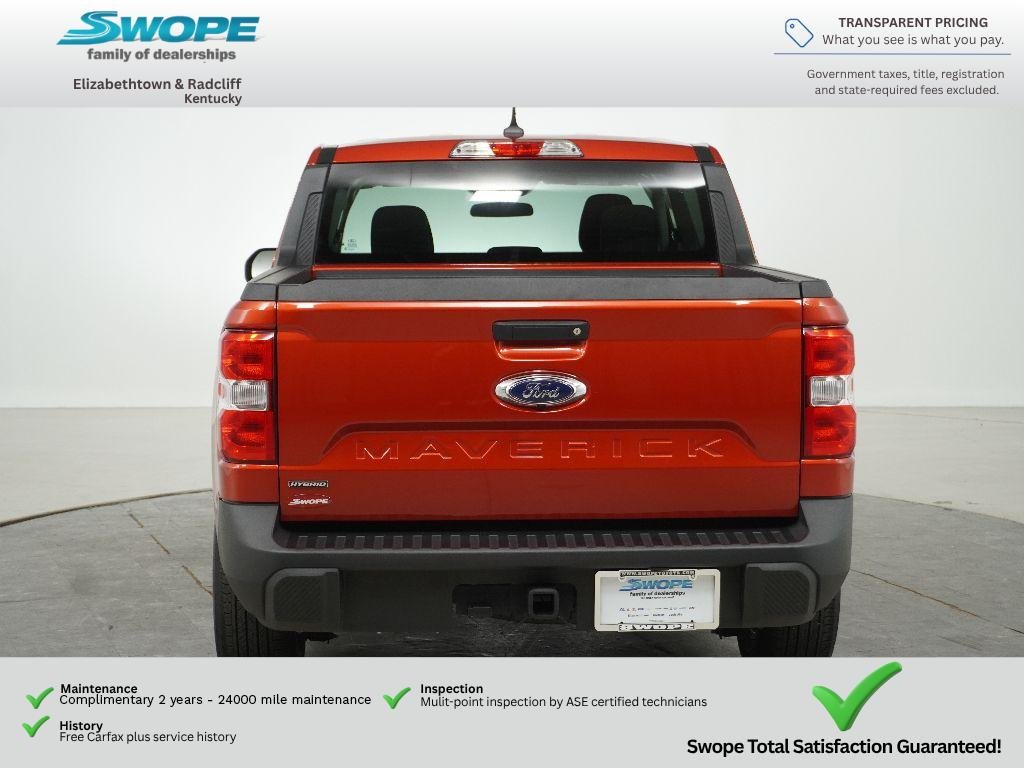 Used 2024 Hot Pepper Red Metallic Tinted Clearcoat Ford XLT image 6