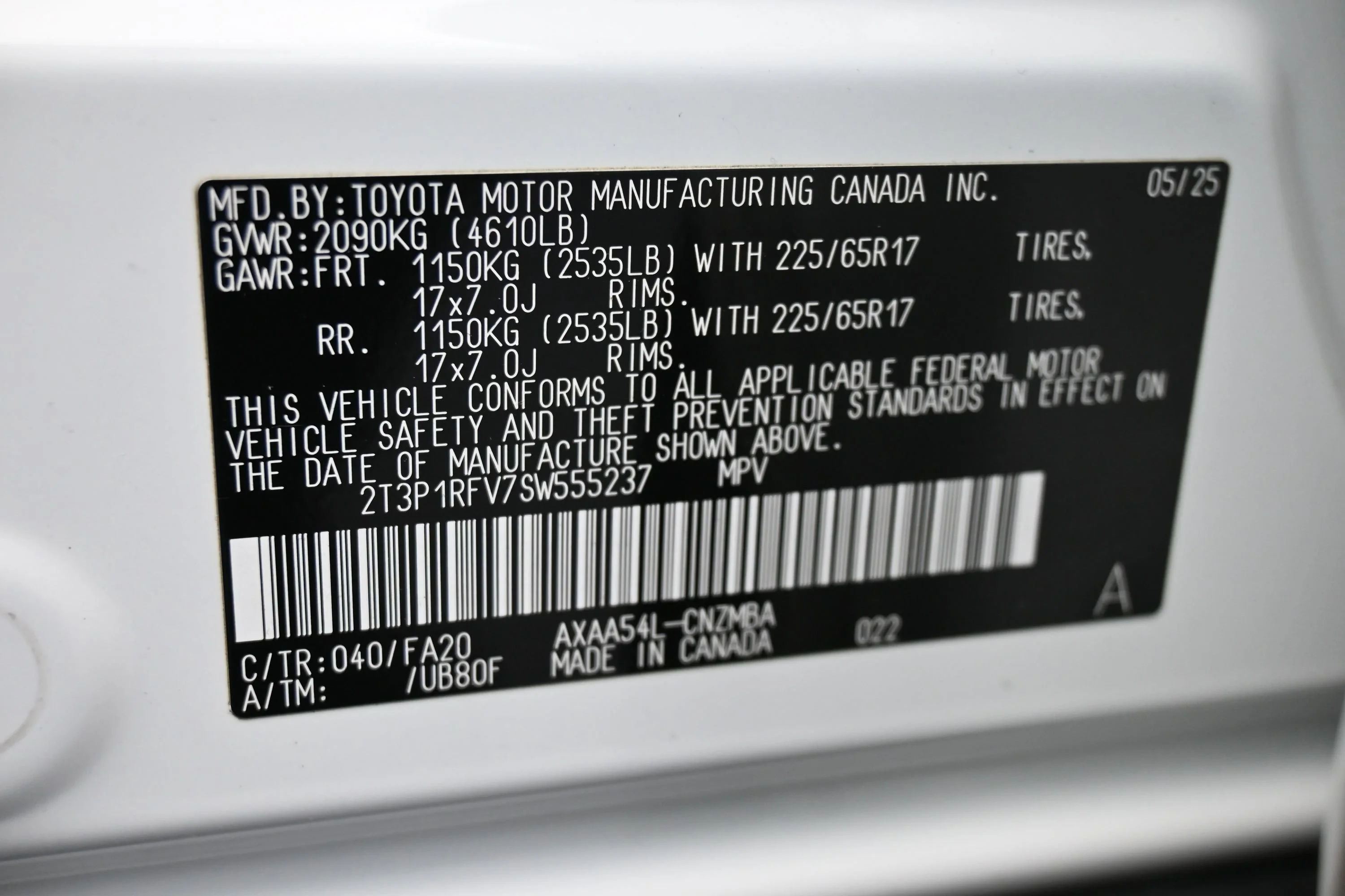 Used 2025 White Toyota XLE image 11