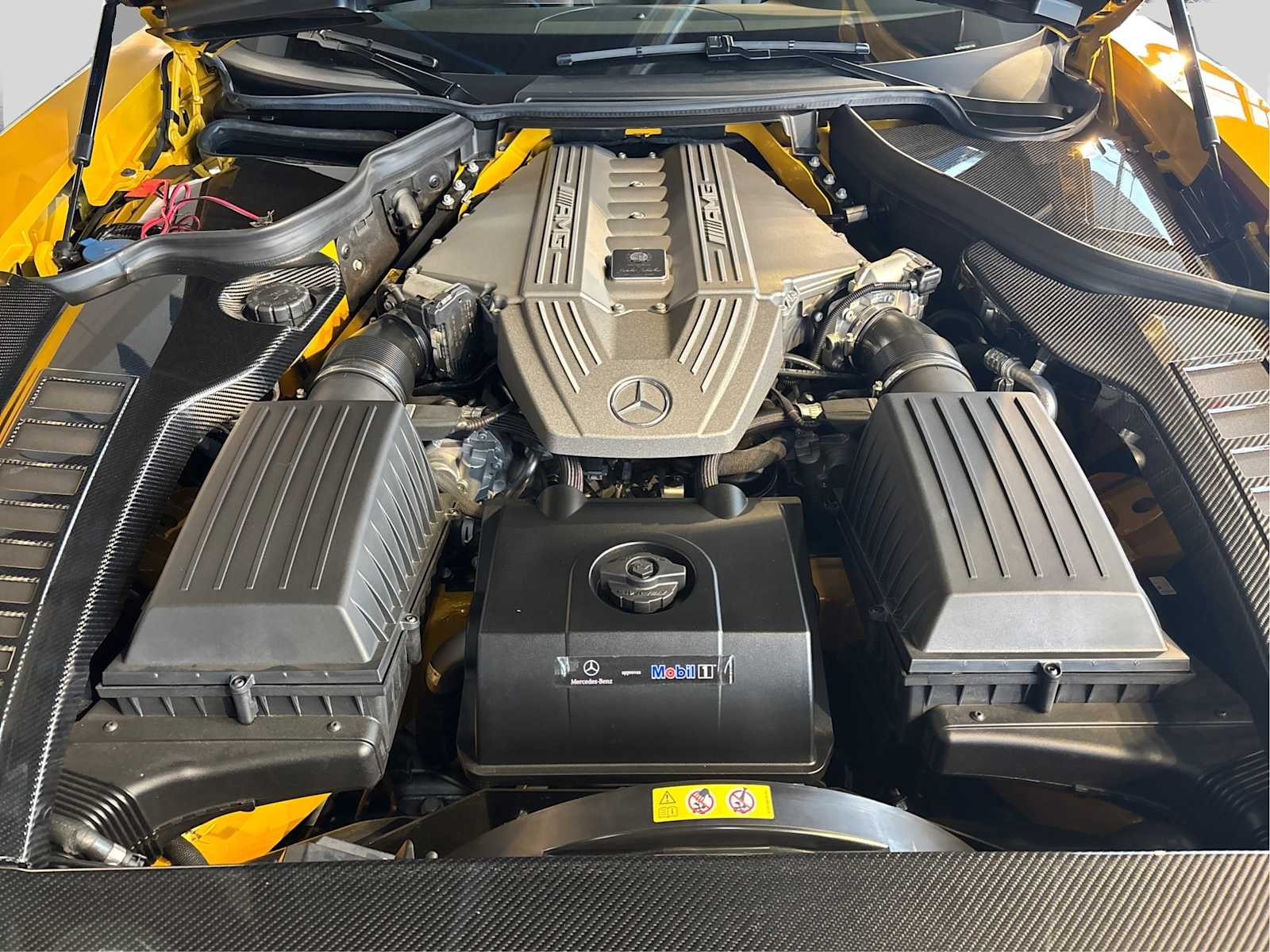 Used 2014 AMG Solarbeam Yellow Mercedes-Benz SLS AMG® Black Series image 12