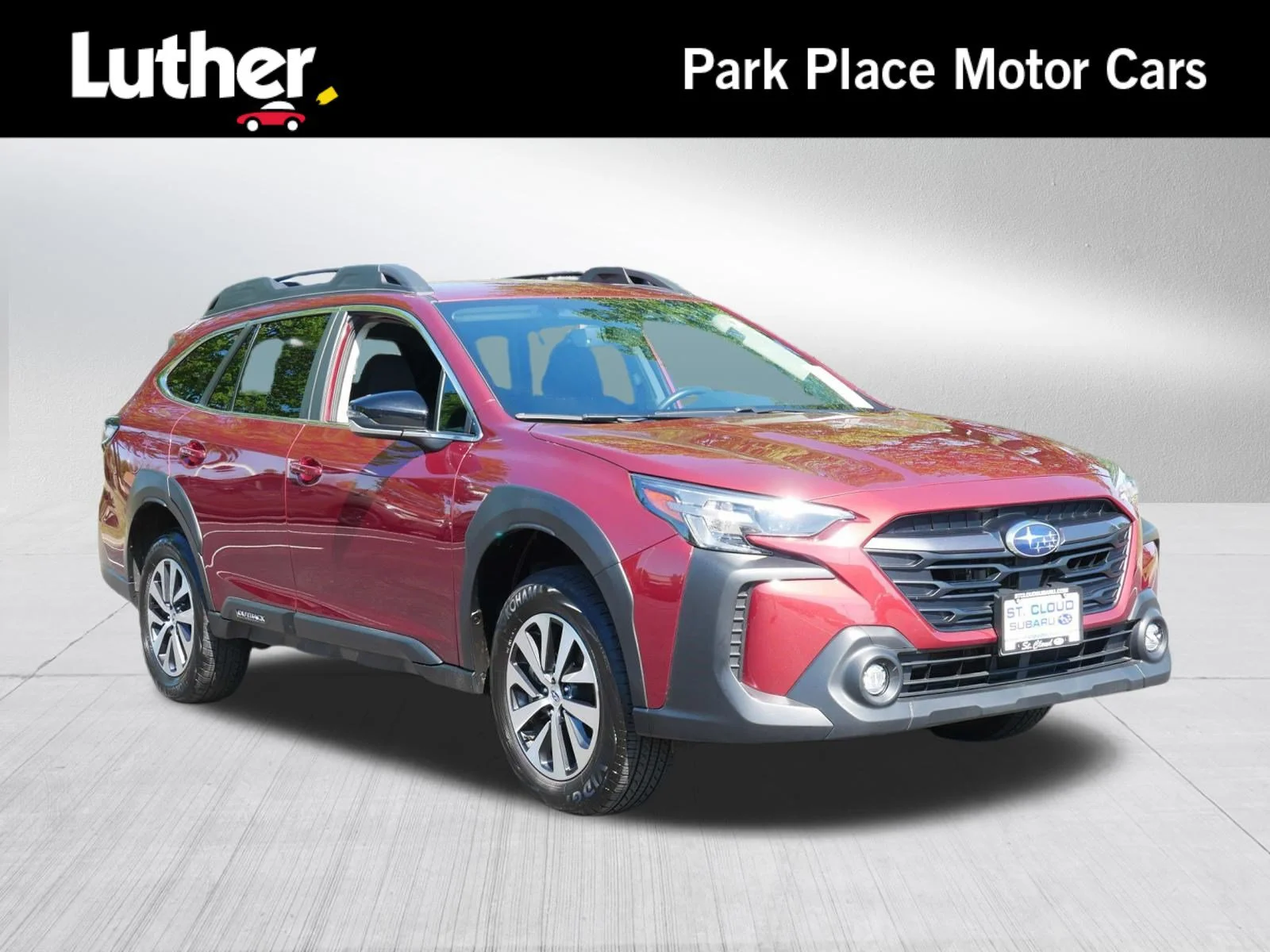 Used 2025 Crimson Red Pearl Subaru Premium image 1