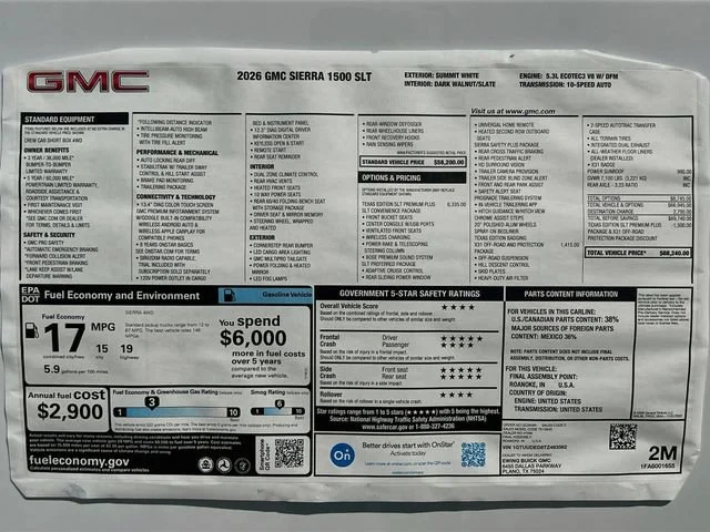 2026 GMC Sierra 1500 SLT - Photo 21