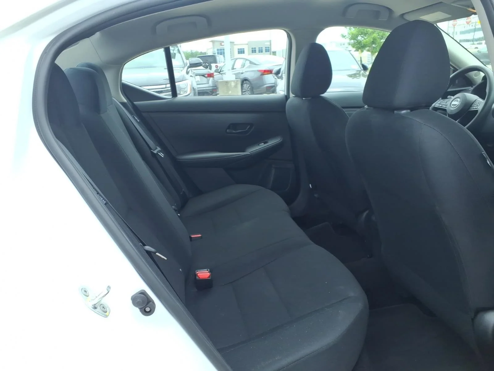 2025 Nissan Sentra S White at Robbins Nissan